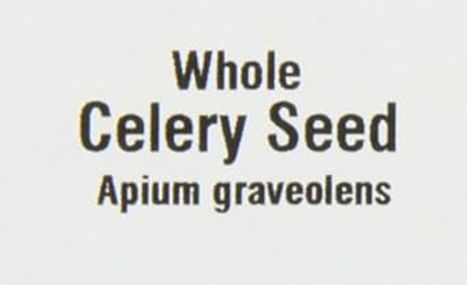 Frontier Celery Seed Whole, 16 Ounce Bag