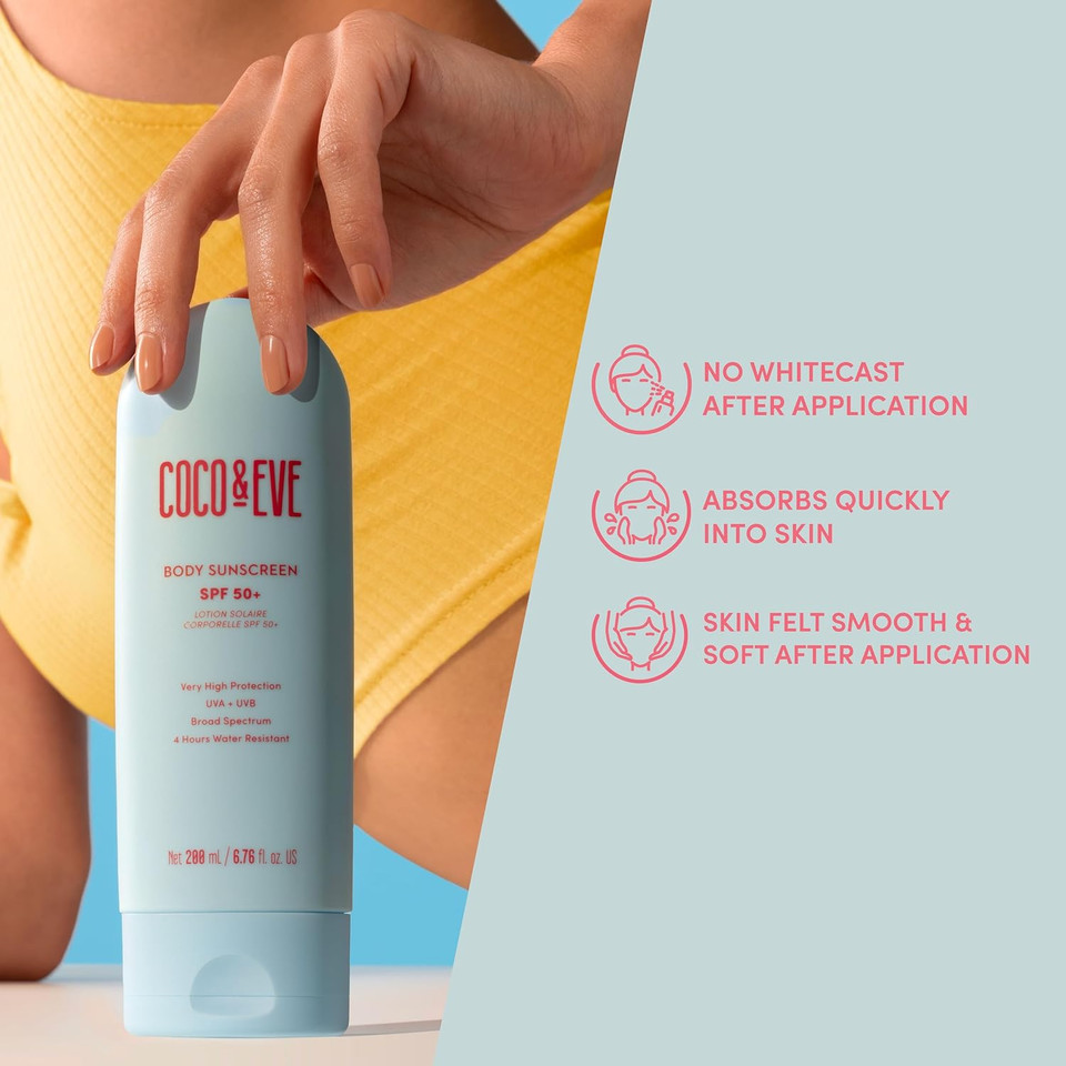 Coco & Eve Body Sunscreen Spf50+