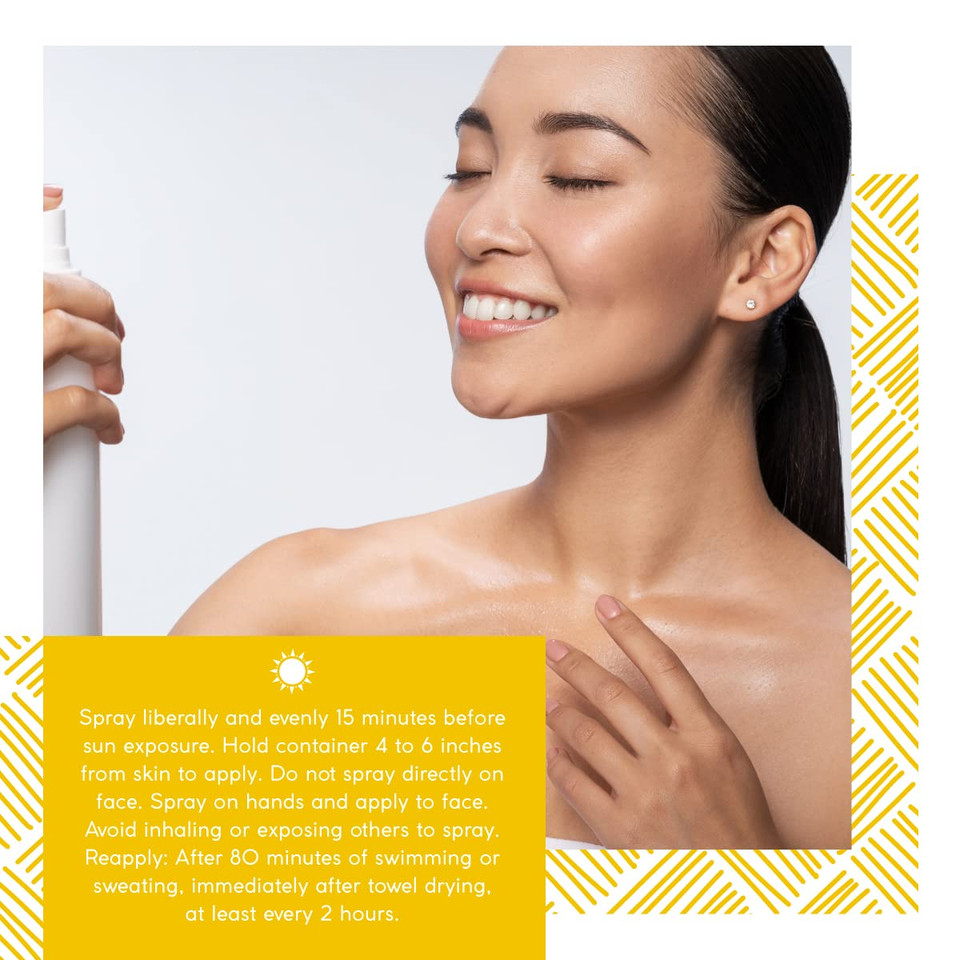 Mychelle Dermaceuticals Sun Shield Clear Spray Spf 30 (6 Fl Oz) - Zinc Sunscreen Spray With Bentonite Clay And Jojoba - Balances Oil Levels And Conditions Skin - Water Resistant For 80 Minutes6 Fl Oz (Pack Of 1)