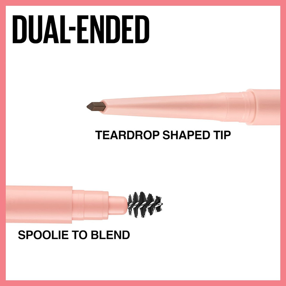 Maybelline Total Temptation Eyebrow Definer Pencil, Soft Brown, 1 Countsoft Brown