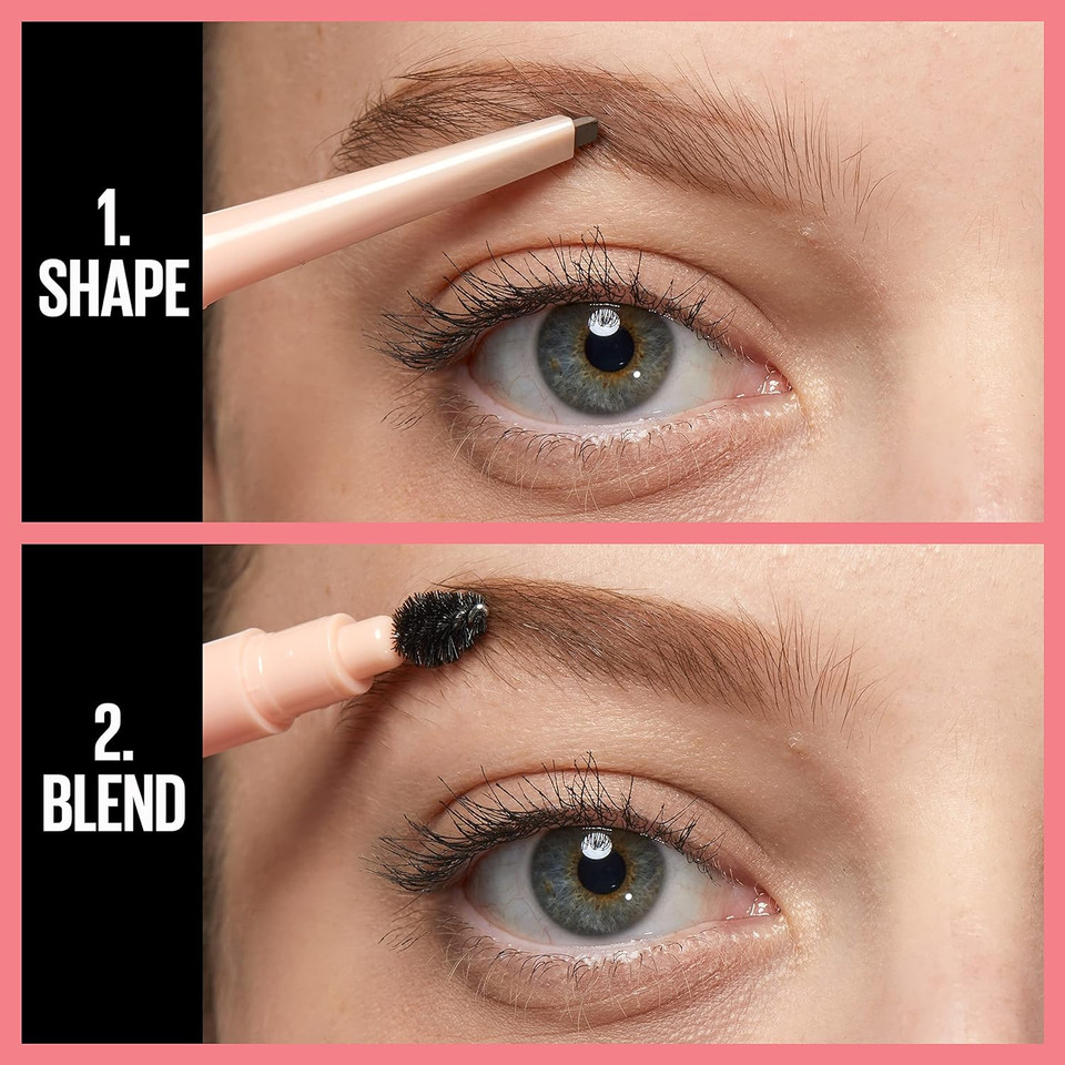 Maybelline Total Temptation Eyebrow Definer Pencil, Soft Brown, 1 Countsoft Brown
