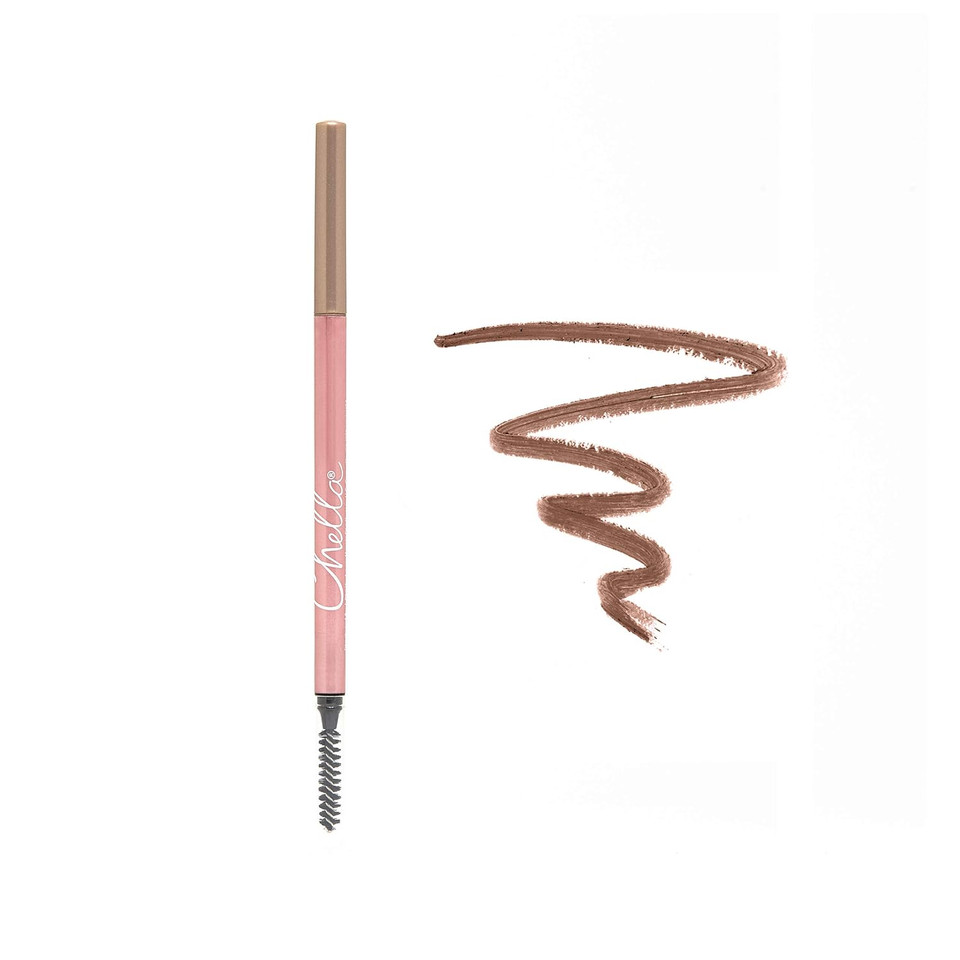 Chella Eyebrow Pencil Eyebrow Cream Combo, Light Brown