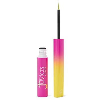 Juvia'S Place Garden Of Juvia'S Liquid Liner - Long-Lasting Liquid Liner, Intense Color Liquid Makeup, Cruelty-Free Liquid Liner, Smudge-Proof Makeup Liner (Electric Lime - Bright Lime Green)Electric Lime Green