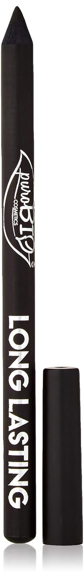 Purobio Certified Organic High-Pigmented And Long-Lasting Extra Black Eyeliner. Made With Coconut, Jojoba, Avocado, Baobab Oil, Vitamin E. Organic.Vegan. Cruelty-Free.Nickel Tested, Made In Italy Purobio Certified Organic High-Pigmented And Long-Lasting Extra Black Eyeliner. Made With Coconut, Jojoba, Avocado, Baobab Oil, Vitamin E. Organic.Vegan. Cruelty-Free.Nickel Tested, Made In Italy