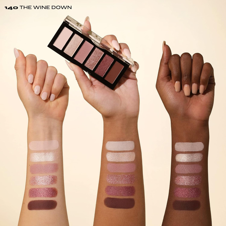 Milani Eyeshadow Primer + Gilded Mini Eyeshadow Palette - The Wine Down
