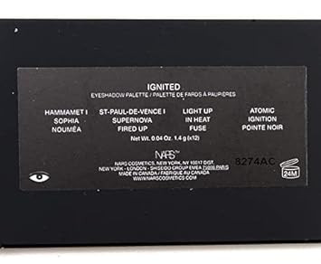 Nars Ignited Eyeshadow Palette