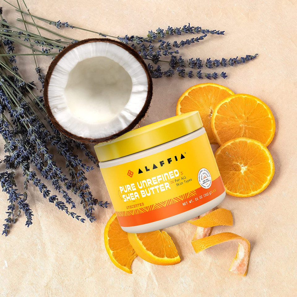 Alaffia, Pure Unrefined Shea Butter, Unscented, 11 Oz11 Ounce (Pack Of 1)