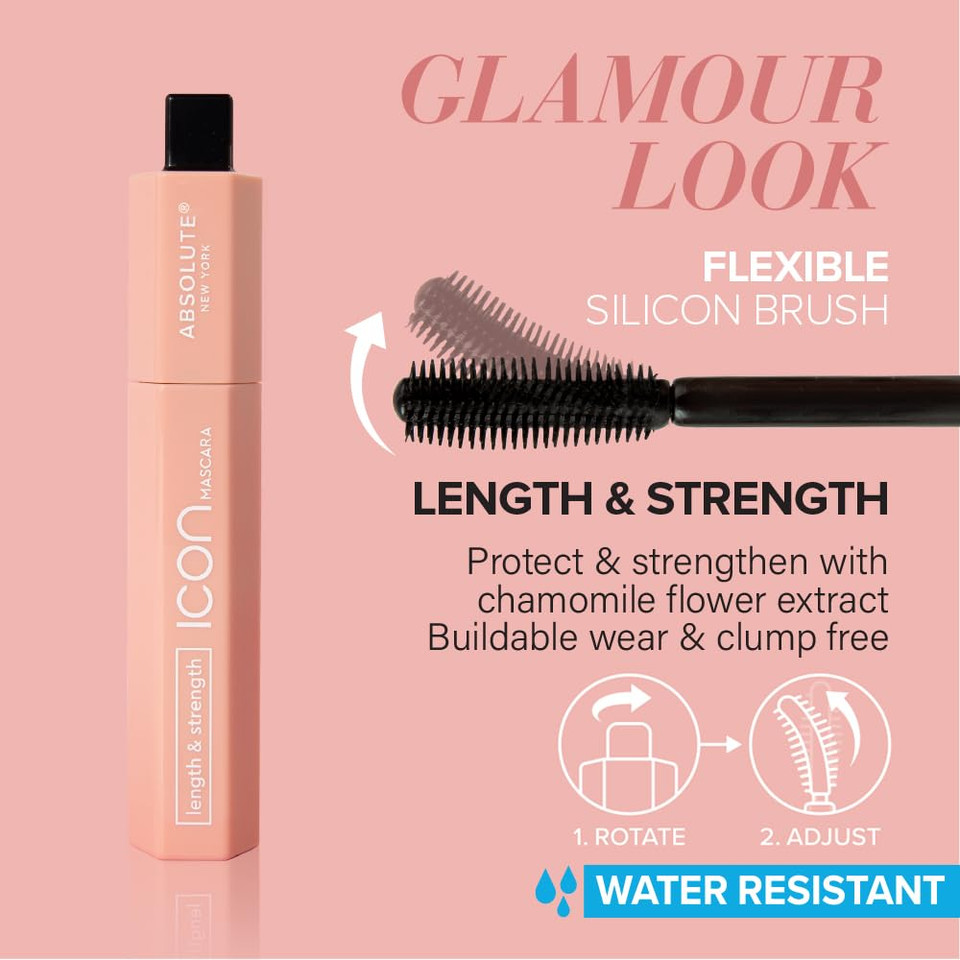 Absolute New York Icon Vegan Mascara Length & Strength