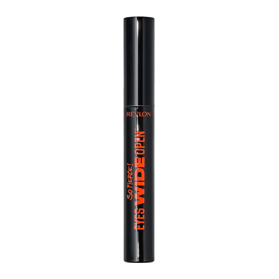 Revlon So Fierce! Eyes Wide Open Mascara With Push-Up Brush, For Volumizing & High Lifting Eyelashes, Smudge-Proof, Flake Resistant, 102 Black, 0.24 Fl Ozblack