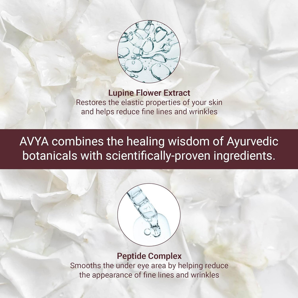 Avya Skincare Hydroveda Eye Cream | Reduces Dark Circles And Puffiness | Antioxidants To Lift And Brighten Skin (15Ml) Avya Skincare Hydroveda Eye Cream | Reduces Dark Circles And Puffiness | Antioxidants To Lift And Brighten Skin (15Ml)