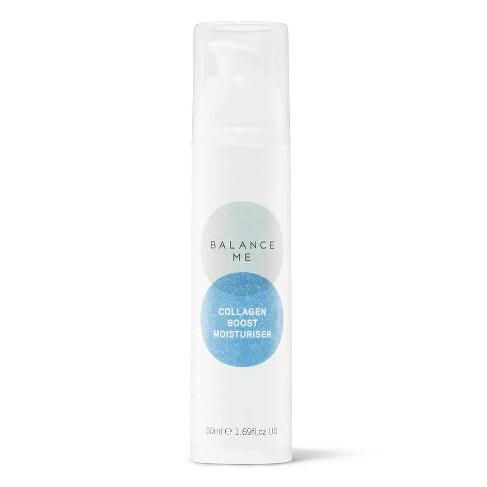 Balance Me Firm + Hydrate Eyes & Face Duo - Wonder Eye Cream & Collagen Boost Moisturizer - Vegan & Cruelty-Free - Firms & Hydrates