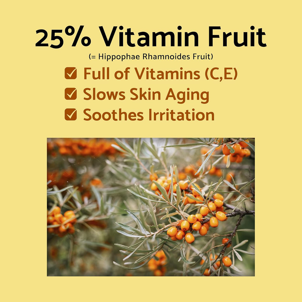 Iunik Propolis Vitamin C Face & Eye Cream With Vegetable Oil, Idebenone 1.01 Fl Oz Dullness Dark Circles Puffiness Smooths Under Eyes 24 Hour Hydration For Sensitive Oily Acne-Prone Skin Vegan