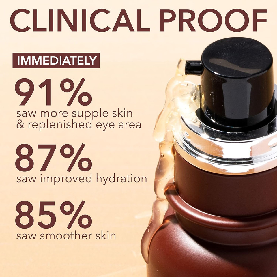 Dr. Dennis Gross Advanced Retinol + Ferulic Triple Correction Eye Serum | Firm Skin, Boost Hydration, And Reduce The Look Of Wrinkles & Crepiness | 0.5 Oztriple Correction Serum