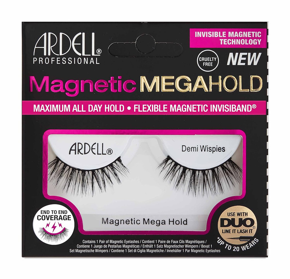 Ardell Magnetic Megahold Demi Wispieslash Demi Wispies1 Pair (Pack Of 1)
