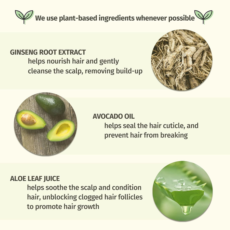 Hempz, Original Herbal Shampoo, Sweet Banana And Floral Scent, Damaged Or Color Treated Hair, 8.5 Oz