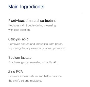 Zeroid Pimprove Gel Cleanser Korean Dermocosmetic Balanced Care For Oily & Troubled Skin (180 Ml)