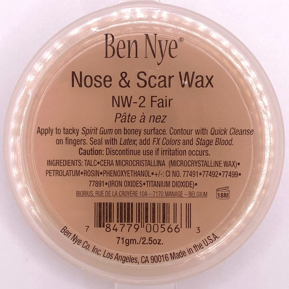 Ben Nye Nose And Scar Wax Fair 1 Ounce
