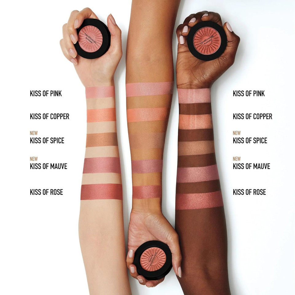 Bareminerals Gen Nude Blonzers, Blush + Bronzer Hybrid, Talc-Free, Buildable Luminous Finish, All Day Wear, Vegankiss Of Copper