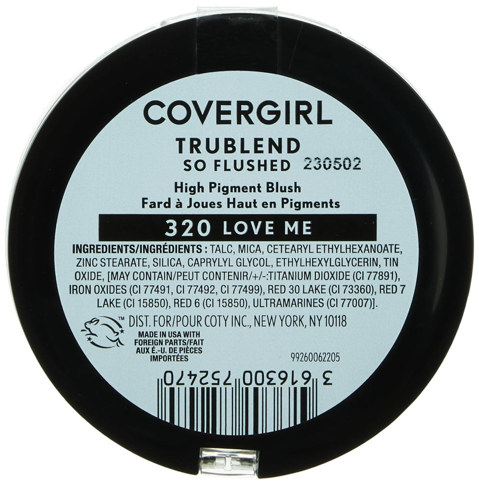 Covergirl Trublend So Flushed High Pigment Blush, Love Me, 0.33 Oz320 - Love Me