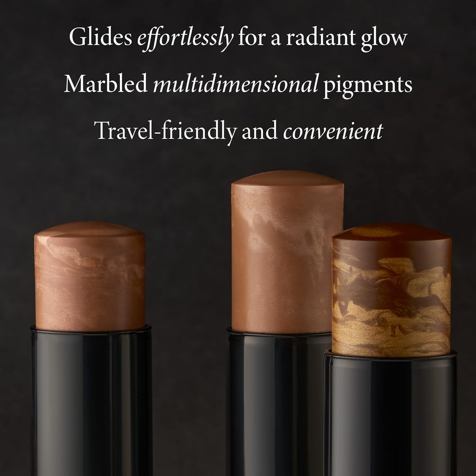 Laura Geller New York Italian Marble Duo - Italian Marble Bronzer Stick, D'Oro Glow + Italian Marble Blush Stick, Pink Fiore