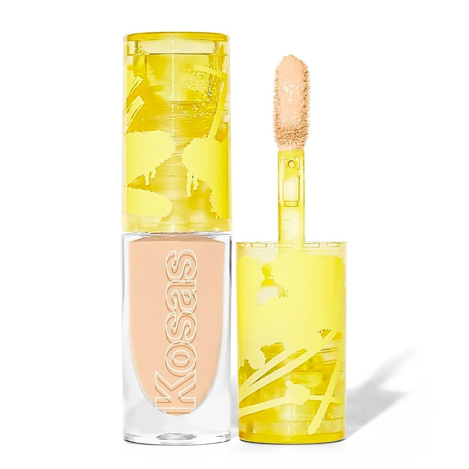 Kosas Mini Revealer - Medium Coverage Makeup, Conceals Dark Circles Under The Eyes, Dark Spots And Blemishes (Tone 04)Tone 04