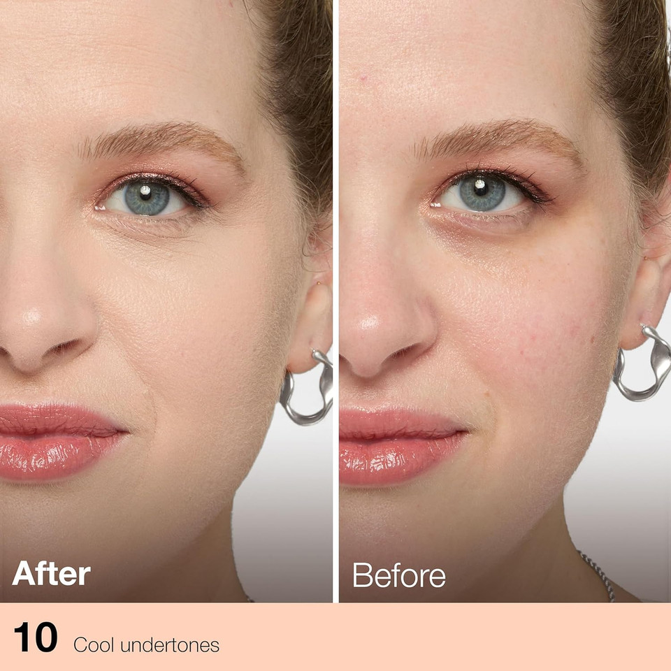 Maybelline New York Fit Me Liquid Concealer Makeup, Natural Coverage, Lightweight, Conceals, Covers Oil-Free, Fair, 1 Count (Packaging May Vary)10 Fair