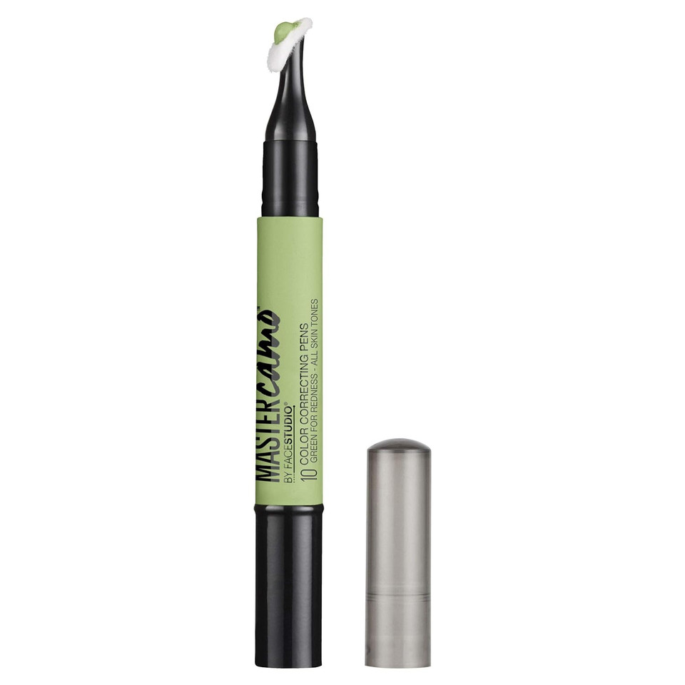 Maybelline New York Master Camo Color Correcting Pen, Green For Redness, All, 0.005 Fl Ozgreen For Redness0.005 Fl Oz (Pack Of 1)
