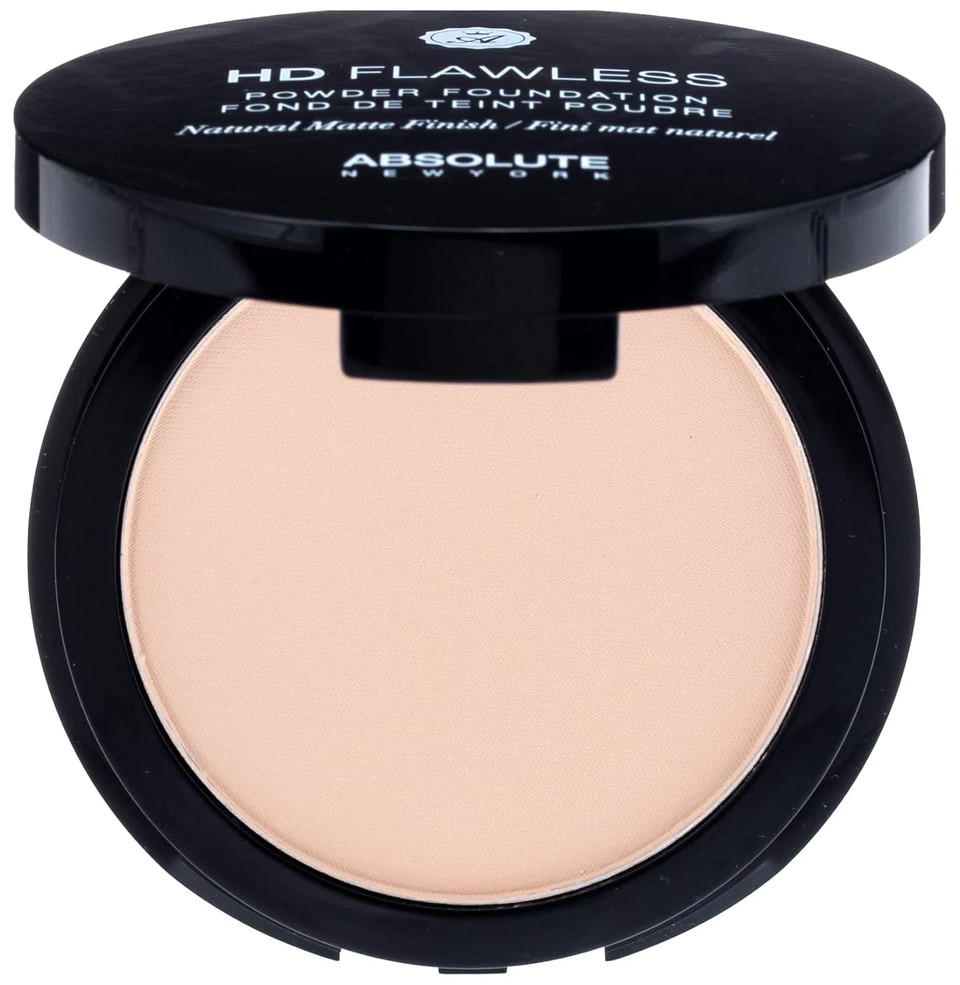 Absolute New York Hd Flawless Powder Foundation (Pearl)