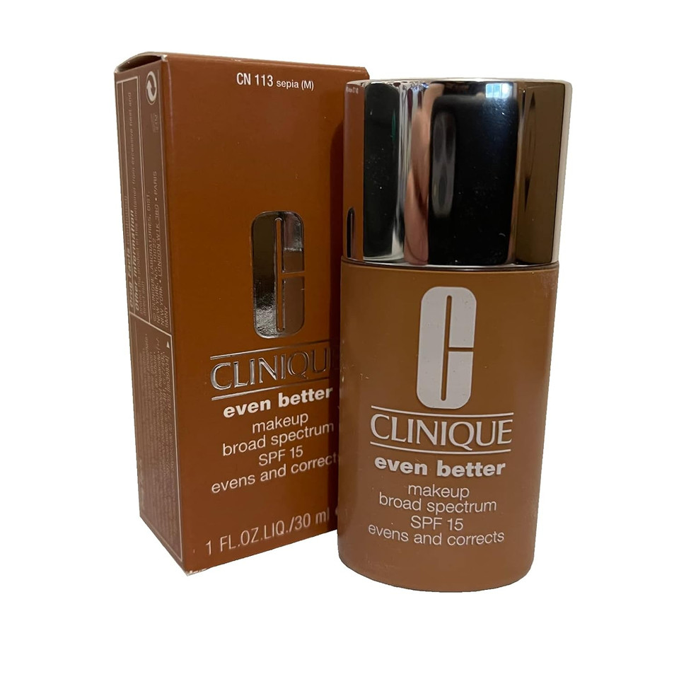 CLINIQUE Even Better Makeup Broad Spectrum SPF 15 Foundation CN 113 Sepia