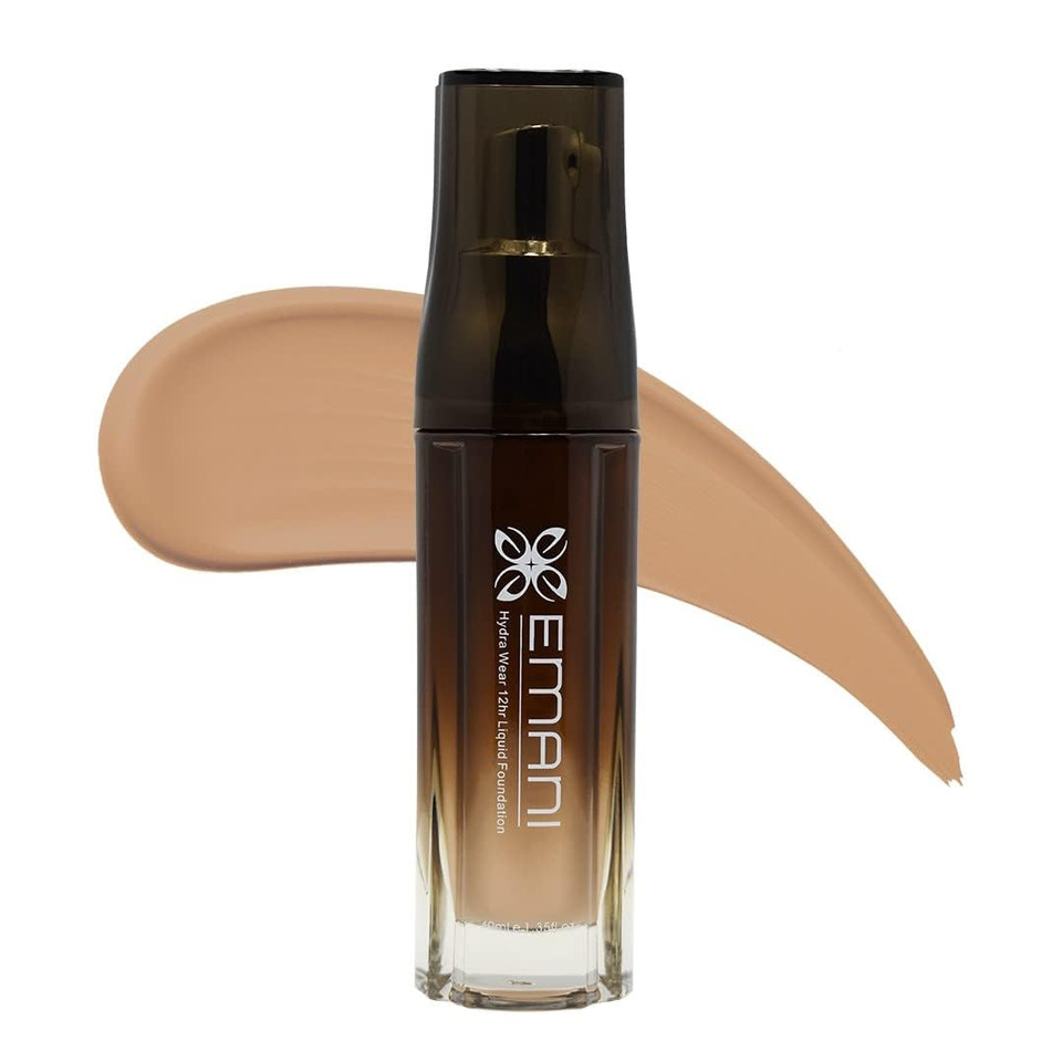 Emani Hydra Wear 12 Hour Foundation 1 Fl Ozoyster Beige 21 Fluid Ounce