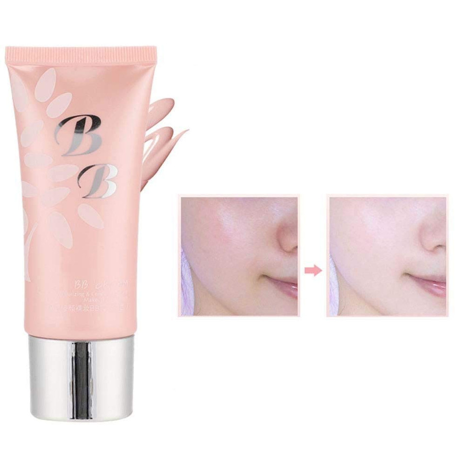 Rotekt1740 60G Lighten Whitening Waterproof Bb Cream, Bb Cream Tinted Moisturizer Magic Skin Beautifier Concealer Bb Cream, Moisturizing Face Skin Makeup Base Concealer, Liquid Foundation (03)3