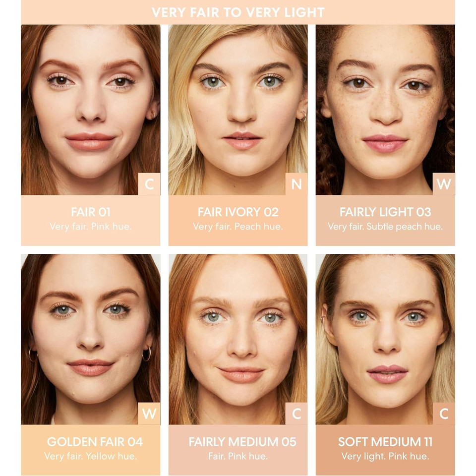 Bareminerals Original Loose Powder Foundation Spf 15, Lightweight Mineral Loose Powder Foundation Makeup, Buildable Coverage, Talc Free, Vegancolor : Fair Ivory 02