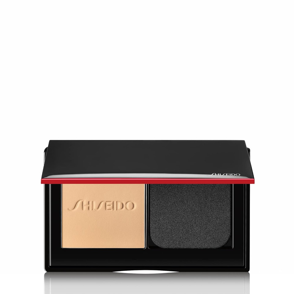 Shiseido Synchro Skin Self-Refreshing Custom Finish Powder Foundation - 24-Hour Sheer-To-Medium Buildable Coverage With Shine Control - Smudge Proof & Non-Comedogeniccolor : Lace - 150