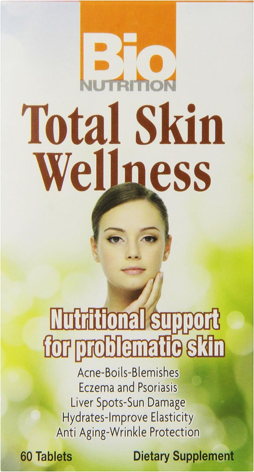 Bio Nutrition Skin Wellness Tabs, 60 Count