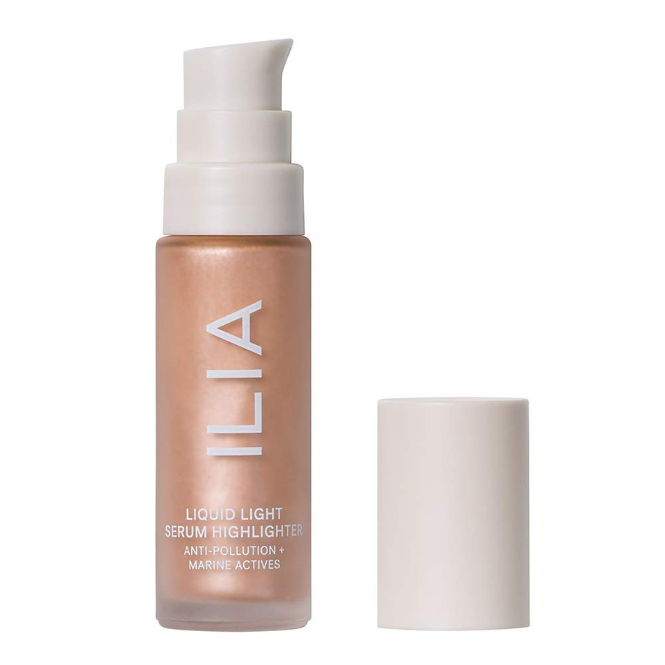 Ilia - Liquid Light Serum Highlighter | Cruelty-Free, Vegan, Clean Beauty (Astrid, 0.5 Fl Oz | 15 Ml)Astrid | Soft Rose Gold