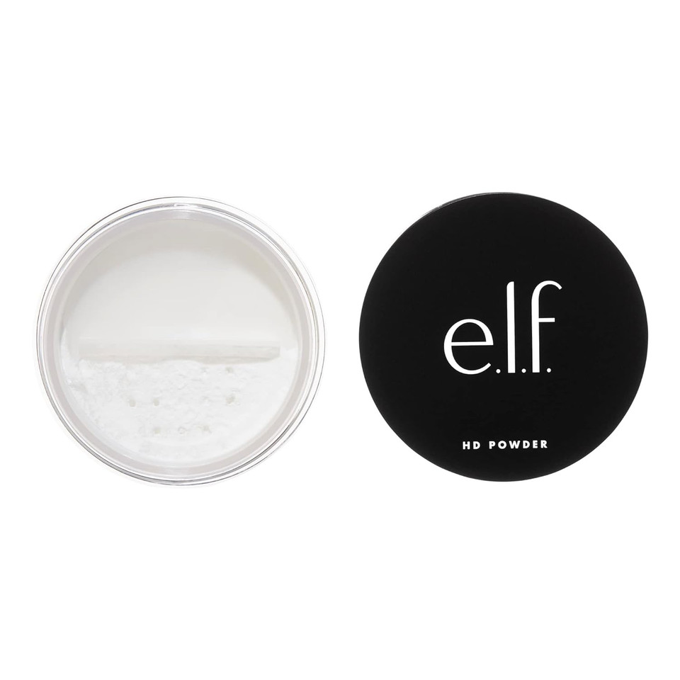E.L.F. High Definition Powder, Loose Powder, Lightweight, Long-Lasting, Creates Soft Focus Effect, Masks Fine Lines & Imperfections, 0.28 Oz, Sheersheer