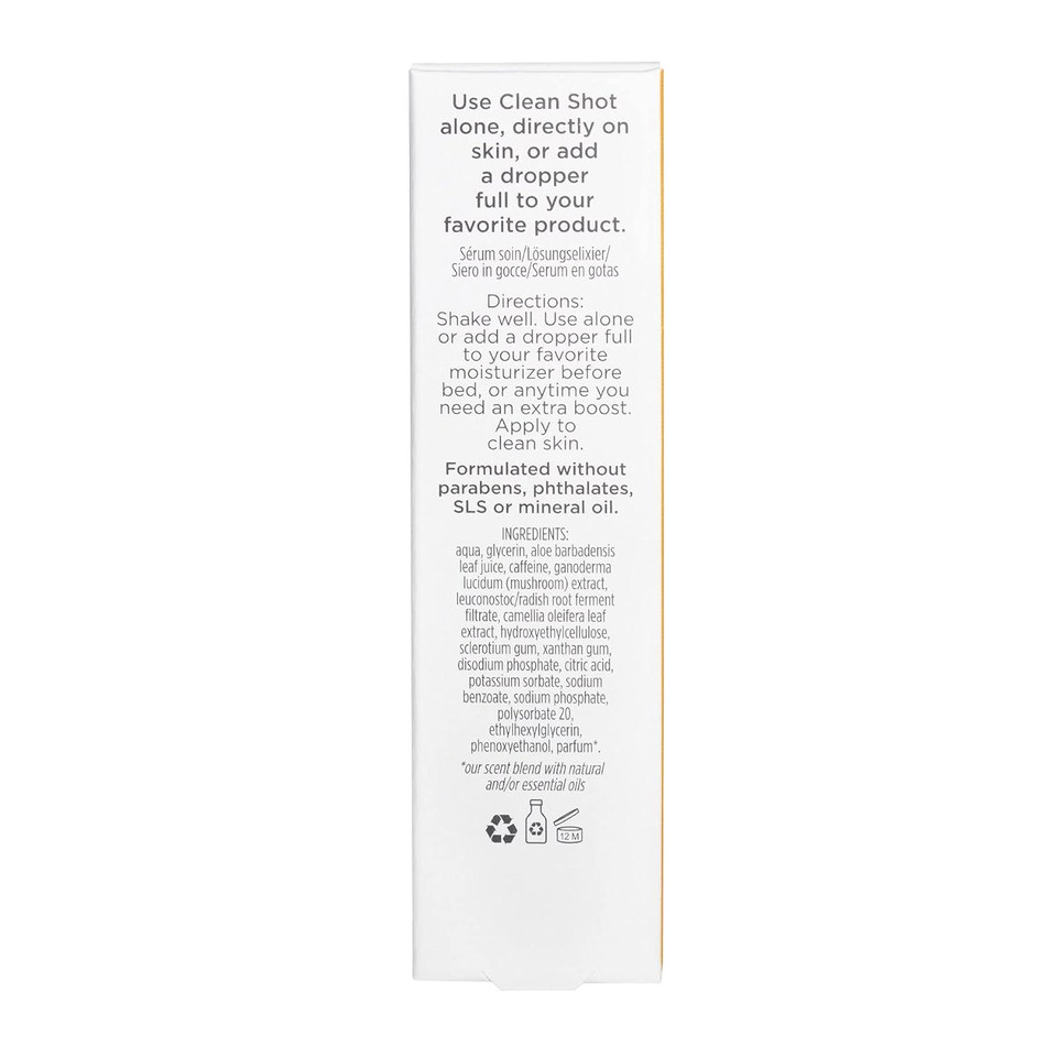 Pacifica Clean Shot Mushrooms And Caffeine 7 Percent Unisex 0.8 Oz0.80 Fl Oz (Pack Of 1)