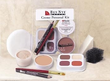 Ben Nye Theatrical Creme Personal Kit - Olive : Light Medium Pk-3
