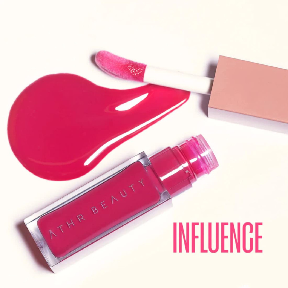Thr Desert Rose Lip + Cheek Oil - Influence Shade | Nourishes And Hydrates Lips | Organicinfluence