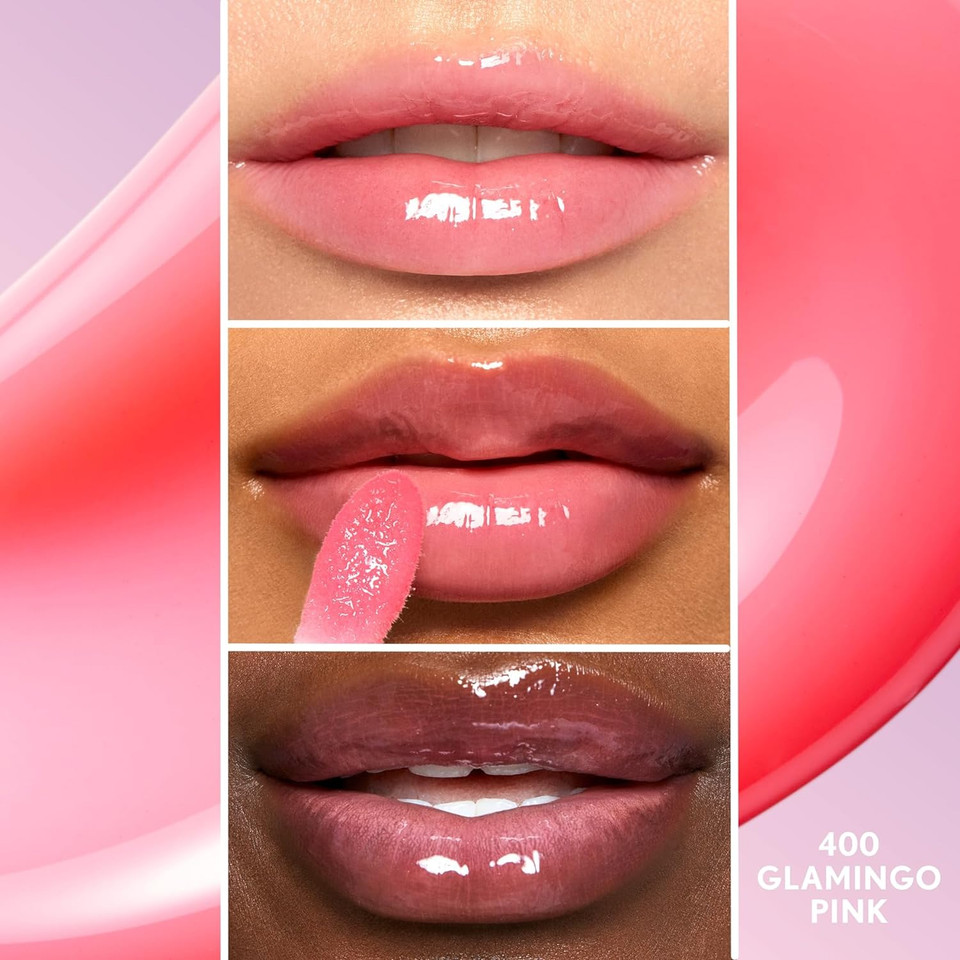 Covergirl Clean Fresh Yummy Gloss, Glamingo Pink & Clean Fresh Tinted Lip Balm, Life Is Pink Bundle