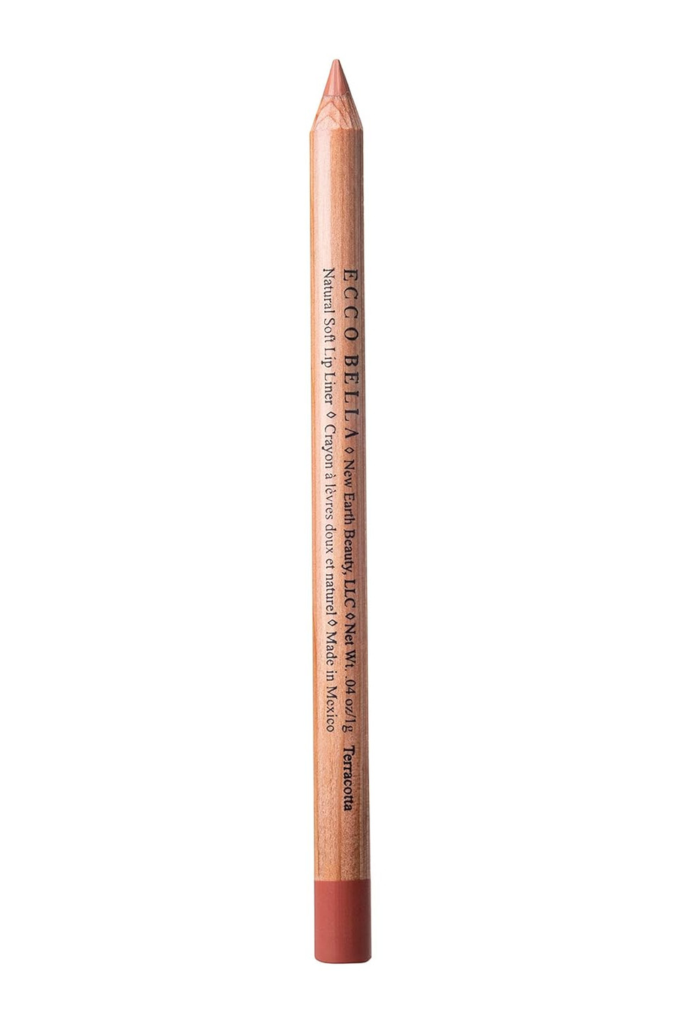 Ecco Bella Vegan Natural Lip Kit Lipliner Pencil Terracotta, Good For You Gloss Pleasure
