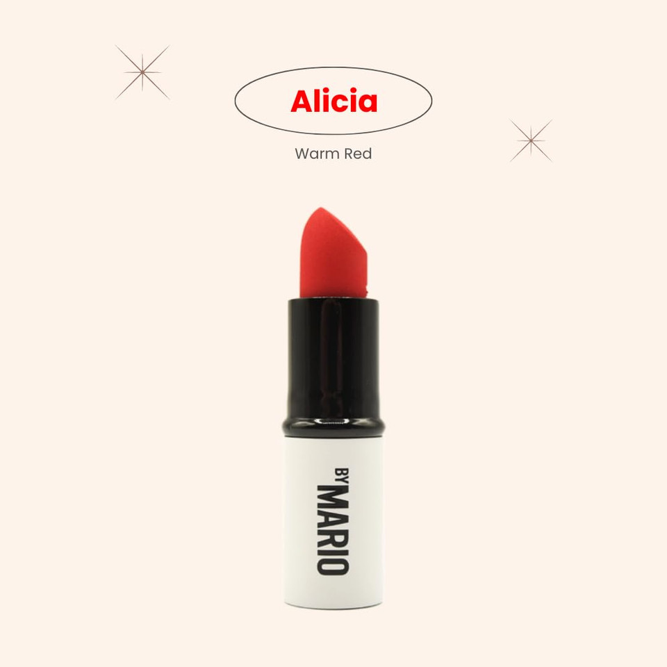 Makeup By Mario Mario'S Lip Lift Kit - Power Red: Ultra Suede Lipstick In Alicia And Sculpting Lip Pencil In Niels
