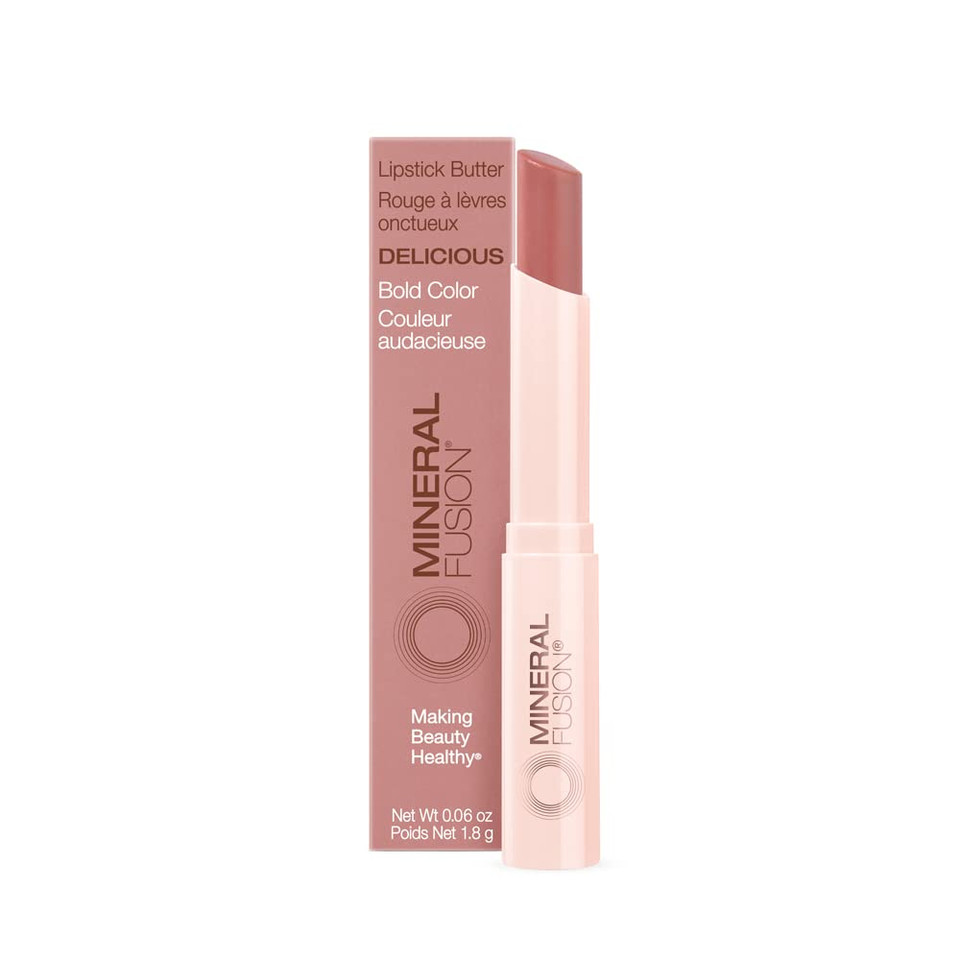 Mineral Fusion Lipstick Butter 0.06 Ounce, Delicious, 1 Countdelicious