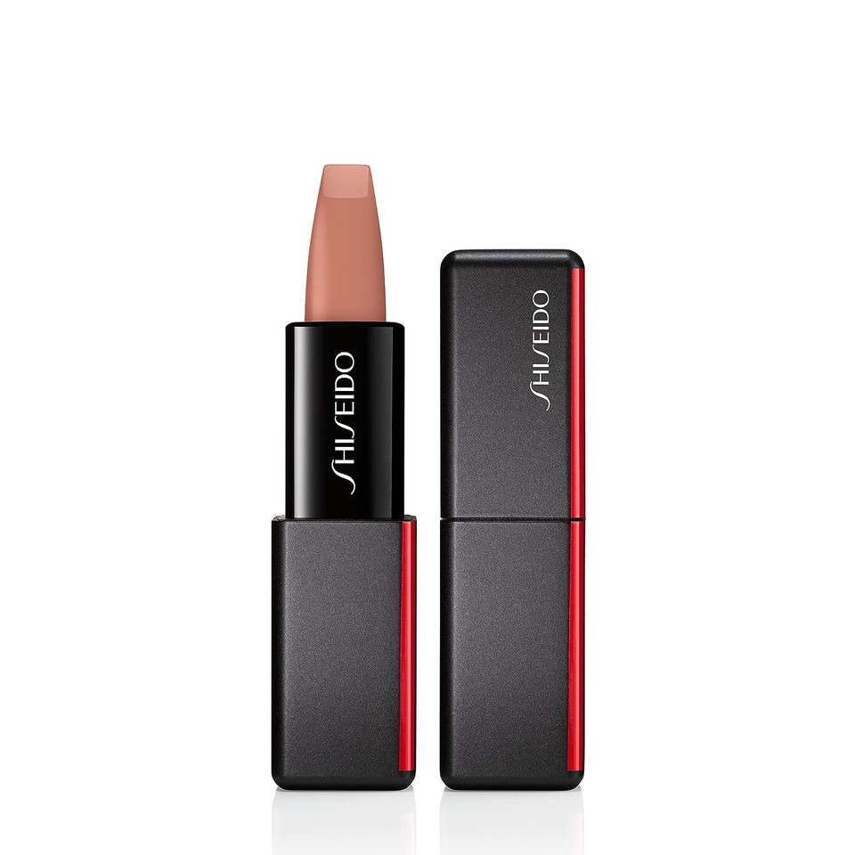 Shiseido Modernmatte Powder Lipstick - Full-Coverage, Non-Drying Matte Lipstick - Weightless, Long-Lasting Color - 8-Hour Coveragewhisper - 502