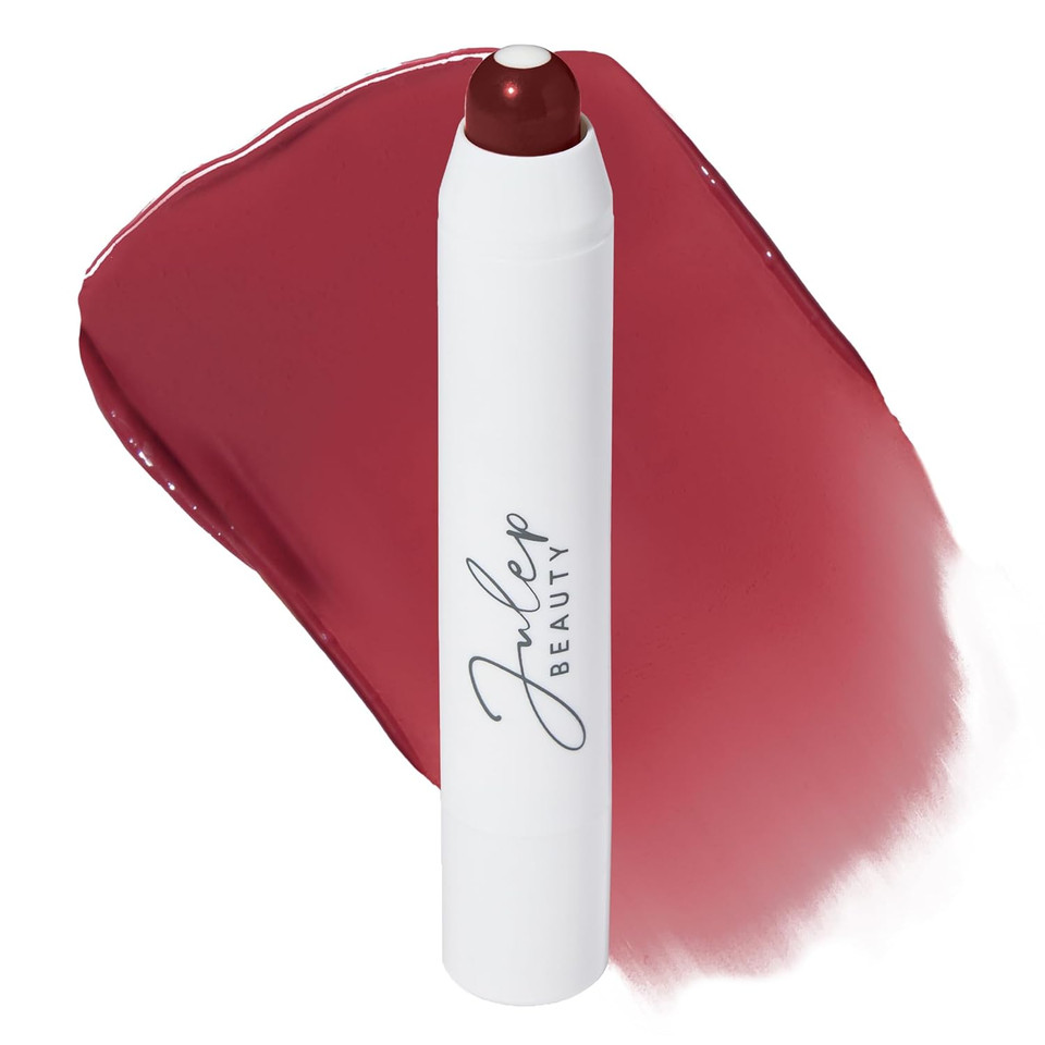 Julep It'S Balm: Tinted Lip Balm + Buildable Lip Color - Black Cherry - Natural Gloss Finish - Hydrating Vitamin E Core - Vegan08 Black Cherry