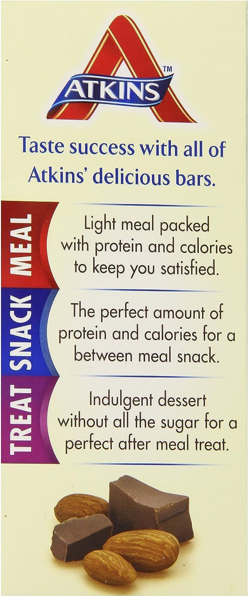 Atkins Endulge Treat Chocolate Covered Almonds. Rich & Crunchy. Keto-Friendly.1 Oz, 5 Count (Pack of 4)