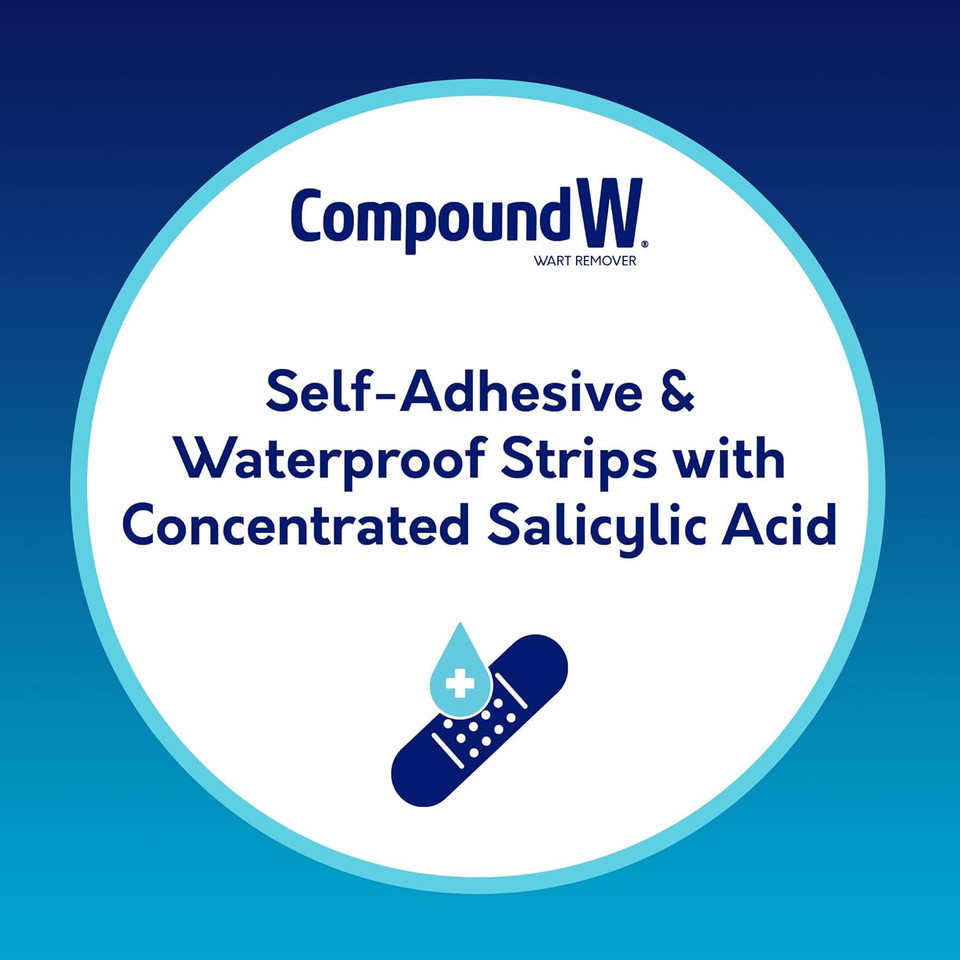 Compound W Maximum Strength One Step Plantar Wart Remover Foot Pads, 20 Count Compound W Maximum Strength One Step Plantar Wart Remover Foot Pads, 20 Count