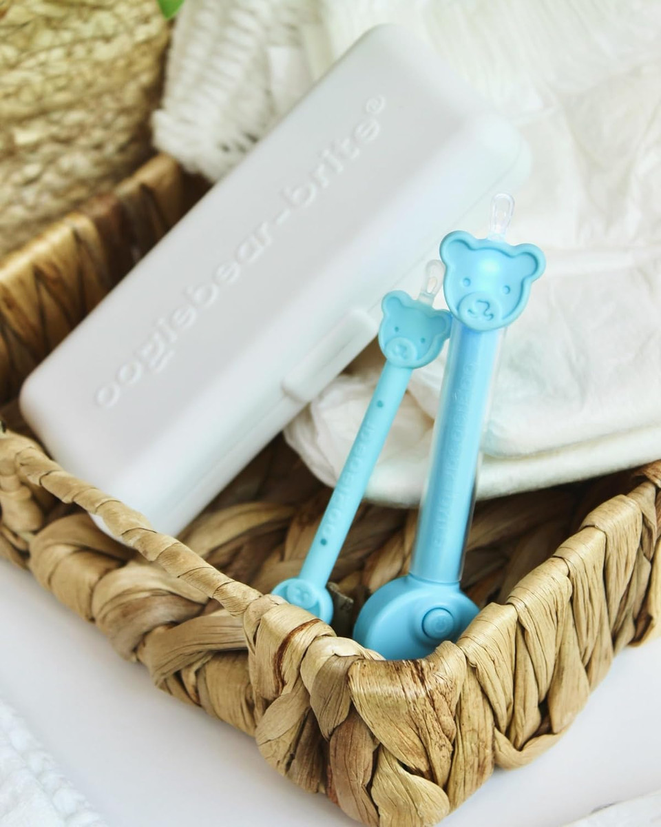 Oogiebear Baby Grooming & Health Kits Comfortable Breath & Soothing Teething Solutions Includes Baby Oral Care Set - Baby Teething Superior - Inclusive Care Package Hygiene