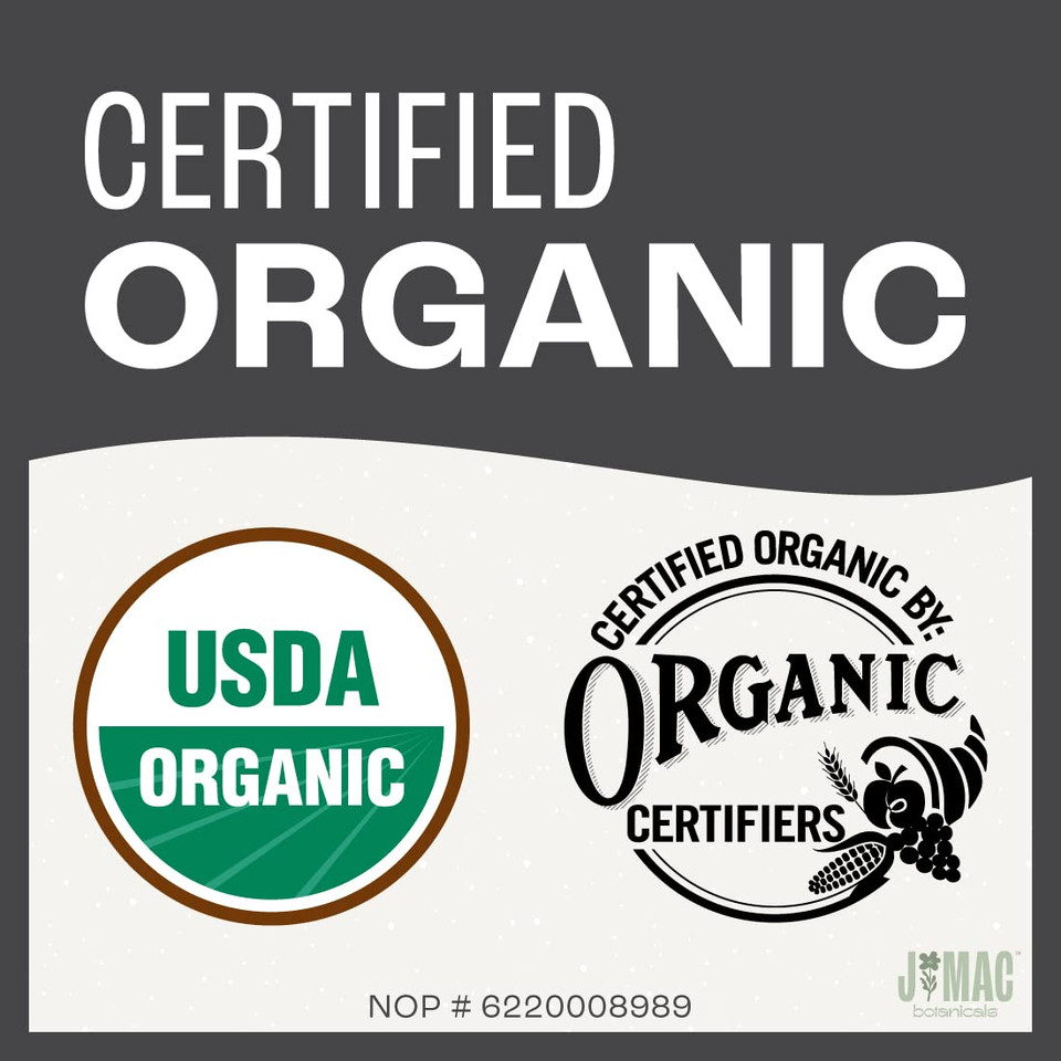 J Mac Botanicals Organic Nettle Leaf, Herbal Tea (4 Oz, 50+ Cups) Dried Stinging Nettle Tea, Nettle Leaf Tea, Nettle Tea Organic, Organic Nettle Leaf Tea, Nettle Tea, Urtica Dioica