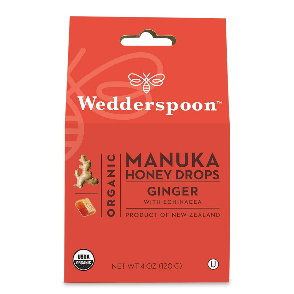 Wedderspoon Raw Premium Manuka Honey (16 KFactor) and Organic Manuka Honey Drops